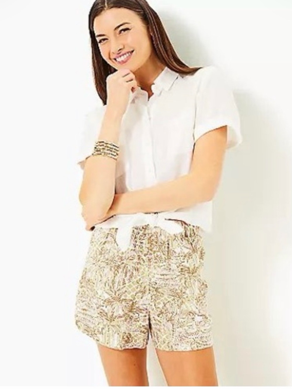 Lilly Pulitzer Elodey short sz M EUC